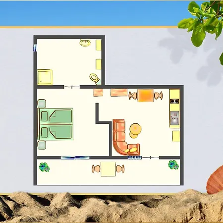 Lejlighed Krebssee Idyll 1 *